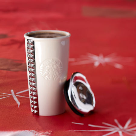 Starbucks City Mug 2014 Double Wall Traveler - Studded