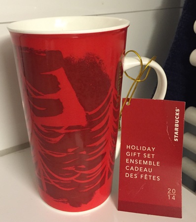 Starbucks City Mug 2014 Red Holiday 20oz Mug