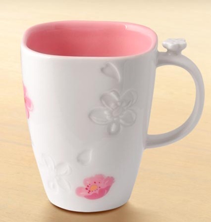 Starbucks City Mug 2015 Peach Blossom Mug