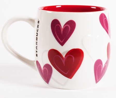 Starbucks City Mug 2015 Love Content Mug 14oz
