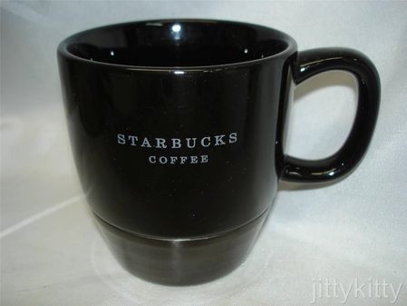 Starbucks City Mug 2006 STARBUCKS Coffee  URBAN Desk Coffee mug 10oz.Brown anodized Stainless Steel Base Rubber Bottom