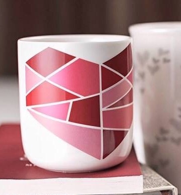 Starbucks City Mug 2015 Cubic Heart Mug