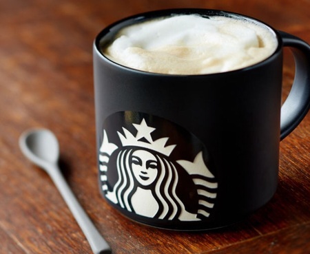 Starbucks City Mug 2015 Siren Stacking Mug Black 14 oz