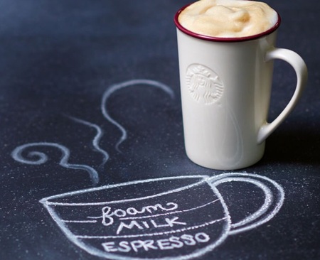 Starbucks City Mug 2015 Handpainted Enamel Mug Plum 12oz