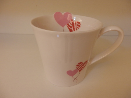 Starbucks City Mug 2015 Valentine\'s Day with Heart Ornament 12oz