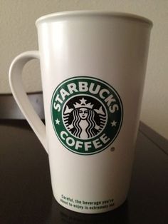 Starbucks City Mug 2005 Starbucks Classic Green Mermaid Logo Grande Tall to Go Ceramic Mug