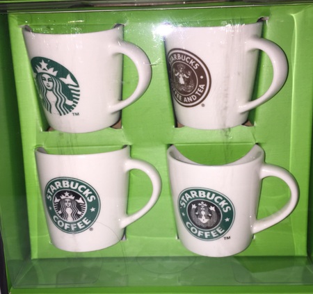 Starbucks City Mug Starbucks Logo Siren Set of 4 Demitasse