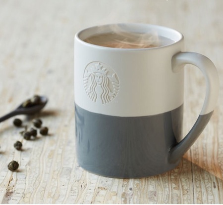 Starbucks City Mug 2015 Hand-dipped Mug Grey12oz