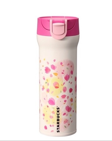 Starbucks City Mug 2015 Sakura Stainless Bottle (500mL)