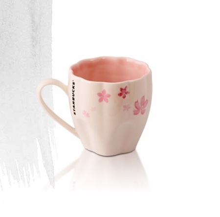 Starbucks City Mug 2015 Pink flowers Mug
