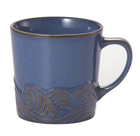 Starbucks City Mug 2015 Ocean Wave Mug 12 oz