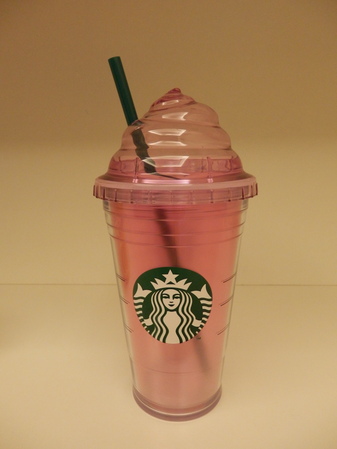 Starbucks City Mug 2015 Pink Summer Cream Cup 16oz