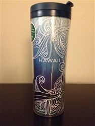 Starbucks City Mug Hawaii Wave Coffee Plastic Tumbler