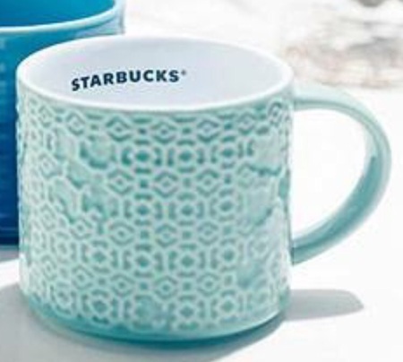 Starbucks City Mug 2015 Summer Ornament stacking Mug