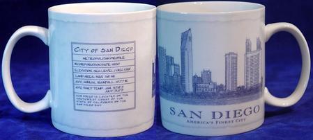 Starbucks City Mug San Diego