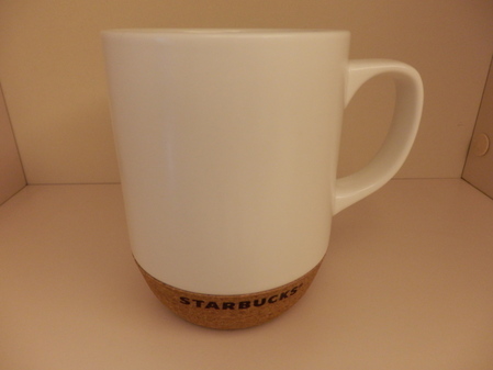 Starbucks City Mug White Cork Mug 18oz