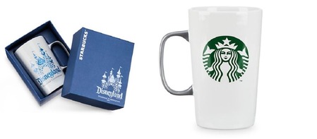 Starbucks City Mug Disneyland Diamond Celebration Ceramic Mug