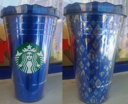 Starbucks City Mug Disneyland Diamond Celebration Tumbler