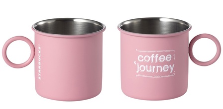 Starbucks City Mug 2015 Coffee Journey - Taiwan - Pink Stainless Steel MUG