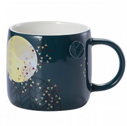 Starbucks City Mug 2015 Moon Festival Blue Tea Cup