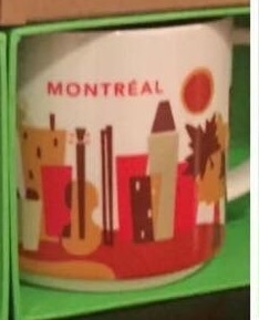 Starbucks City Mug MontrÉal - Version 2 with accent YAH