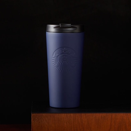 Starbucks City Mug 2015 Navy Blue Stainless Steel Tumbler