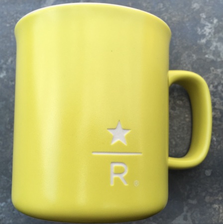 Starbucks City Mug Reserve Roastery Yellow 9oz mug