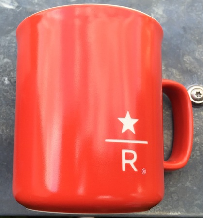 Starbucks City Mug Reserve Roastery Red 9oz mug