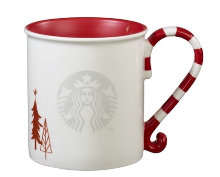 Starbucks City Mug 2015 Candy Cane Handle mug