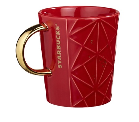 Starbucks City Mug 2015 Red Relief Mug