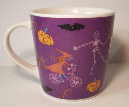 Starbucks City Mug Halloween 2004 Witch-On-Wheels