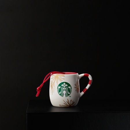 Starbucks City Mug 2015 Candy Cane Ornament