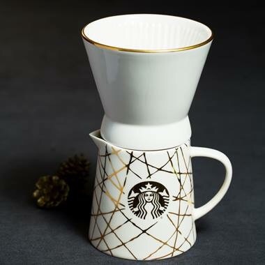 Starbucks City Mug 2015 Holiday Pourover Set