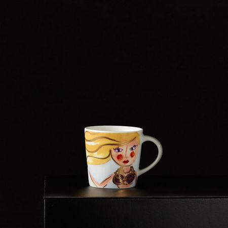 Starbucks City Mug Illustrated Siren Demi Mug, 3 fl oz