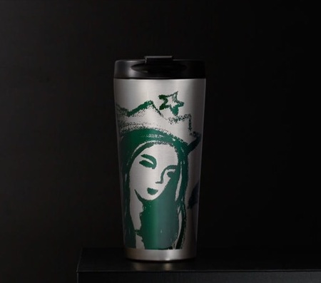 Starbucks City Mug 2015 Siren Portrait Stainless Steel Tumbler 16oz