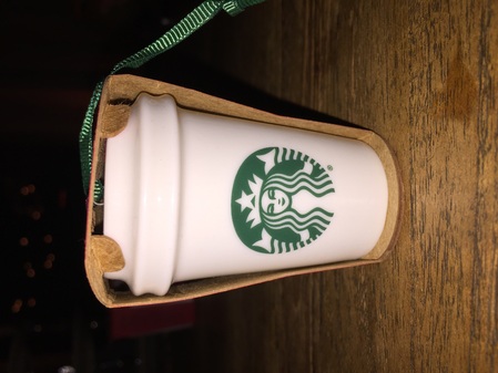 Starbucks City Mug White Cup Ornament 2015