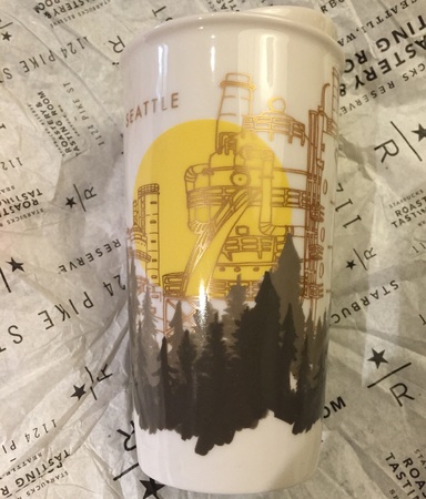 Starbucks City Mug 2015 Seattle Double Wall Traveler