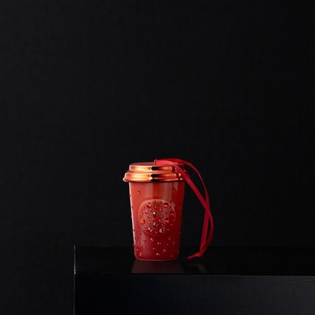 Starbucks City Mug 2015 Red Swarovski Ornament