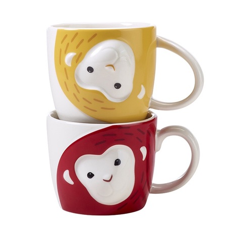 Starbucks City Mug 2016 Monkey Set Mug 1 ( Red)