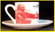 Starbucks City Mug Rare Beijing Red and White Demitasse Set