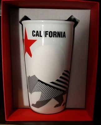 Starbucks City Mug 2015 DOT Collection California Ceramic Holiday double walled tumbler