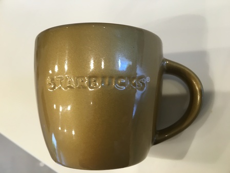 Starbucks City Mug Gold Demitasse