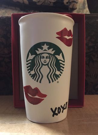 Starbucks City Mug Lips of love