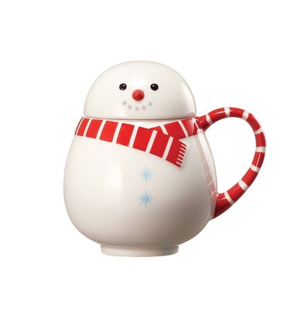 Starbucks City Mug 2015 Snowman Mug with Lid