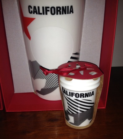 Starbucks City Mug 2015 California Ornament