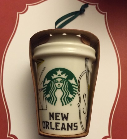 Starbucks City Mug 2015 New Orleans Ornament