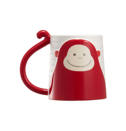 Starbucks City Mug 2016 CNY Red Monkey Mug