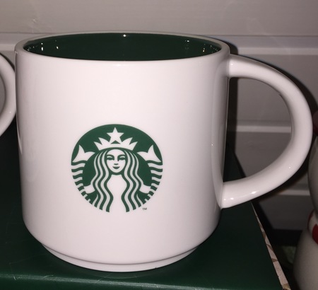 Starbucks City Mug 2015 Stamp Promotion Stackable Logo mug