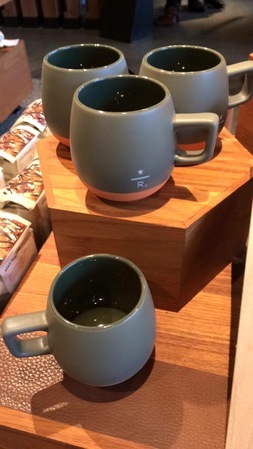 Starbucks City Mug 2016 Reserve Grey Apricot Mug 8oz