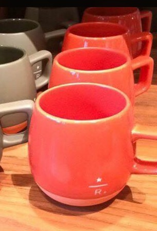 Starbucks City Mug 2016 Reserve Apricot Orange Mug 8oz